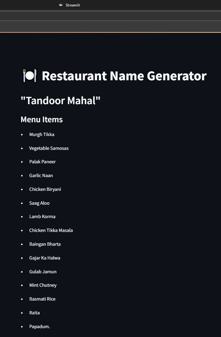 Restaurant Name Generator
